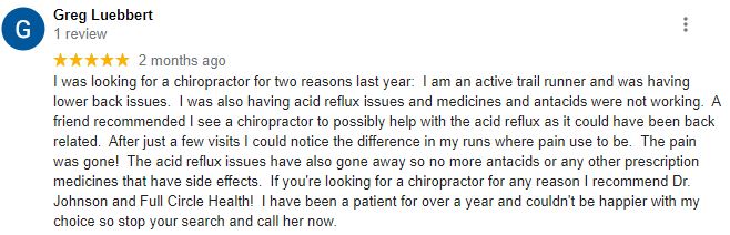 Chiropractic Chesterfield MO Patient Testimonial