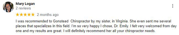 Chiropractic Chesterfield MO Mary L