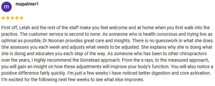 Chiropractic Chesterfield MO Mapalmer Testimonial Chiropractic Chesterfield MO Mapalmer Testimonial