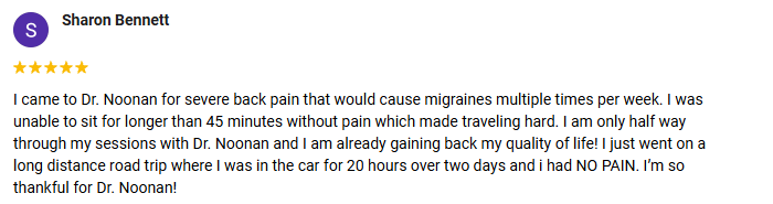 5-Star Review Praising Full Circle Health From Sharon Bennett
