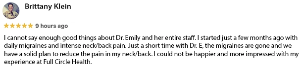Chiropractic-Chesterfield-MO-Brittany-Klein-Testimonial