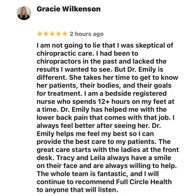 Chiropractic-Chesterfield-MO-Gracie-Wiklenson