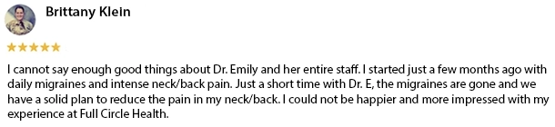 Chiropractic-Chesterfield-MO-Brittany-Klein-Testimonial